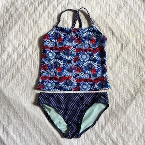 Wonder Nation 2Piece Girls Bathing Suit (10/12)(kids)